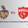 KKR vs PBKS Dream 11 Prediction Today Match 2 (IPL 16)